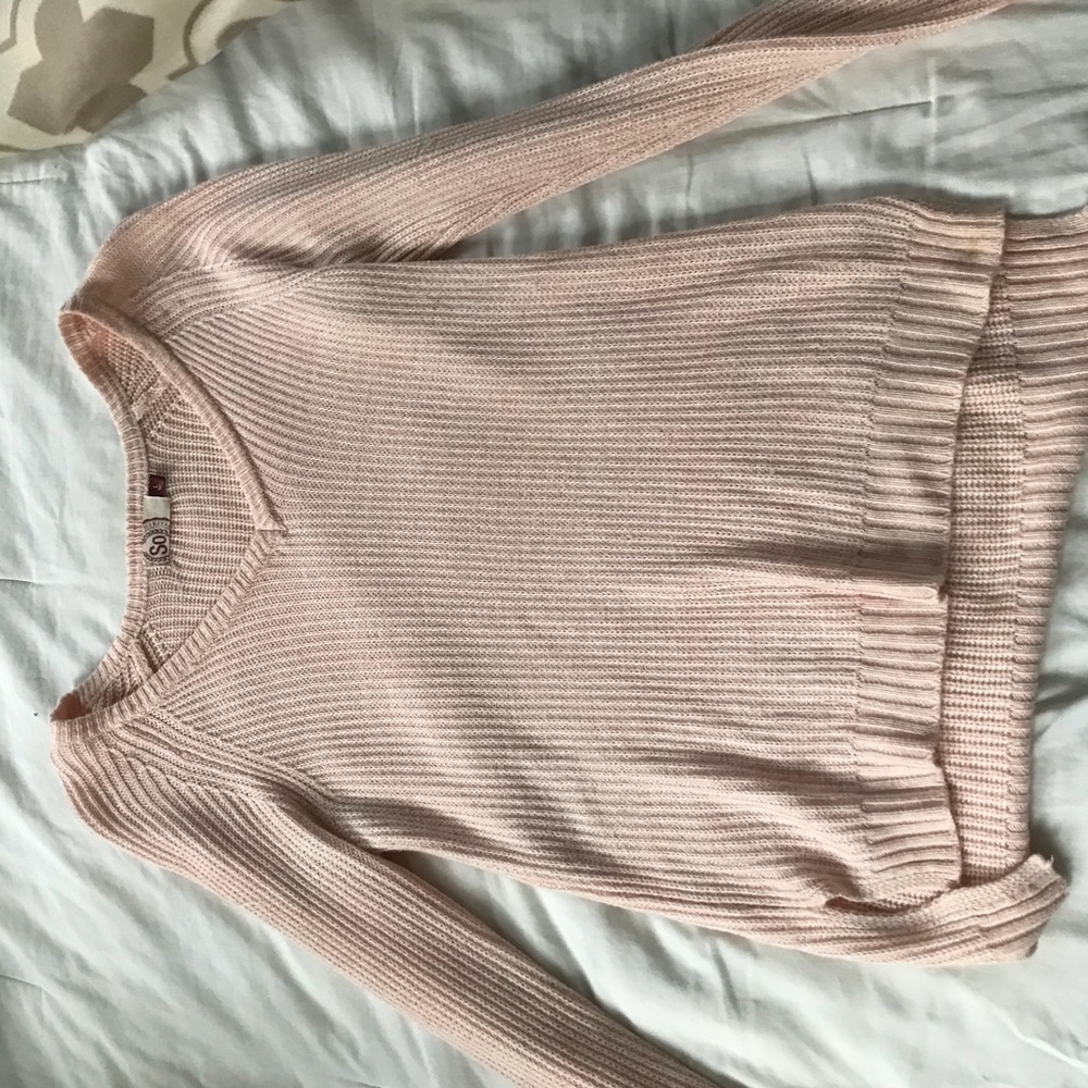 Millennium Pink worn sweater